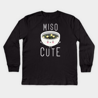 Miso Cute Kids Long Sleeve T-Shirt